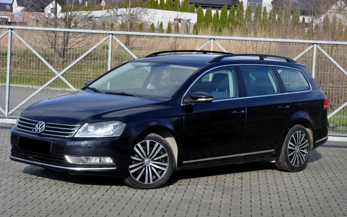 Volkswagen Passat cena 34999 przebieg: 264141, rok produkcji 2013 z Wysoka małe 667